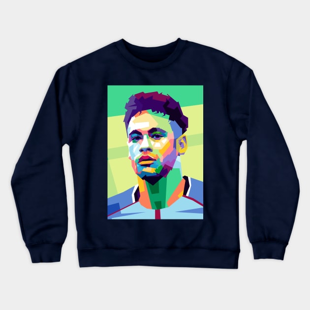 NEYMAR JR Crewneck Sweatshirt by erikhermawann22